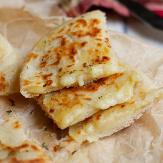 Cheese Stuffed Flatbread