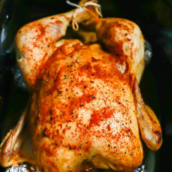 Crock Pot Whole Chicken