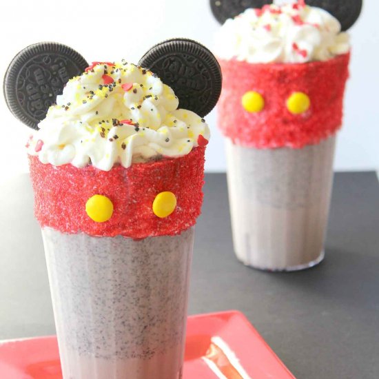 Mickey Mouse Milkshakes