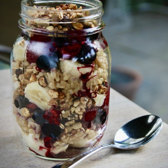 Brown Rice Pudding Parfait