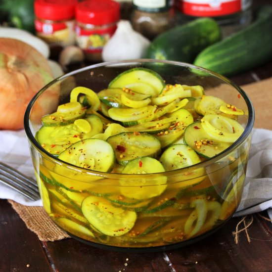 Easy Refrigerator Pickles