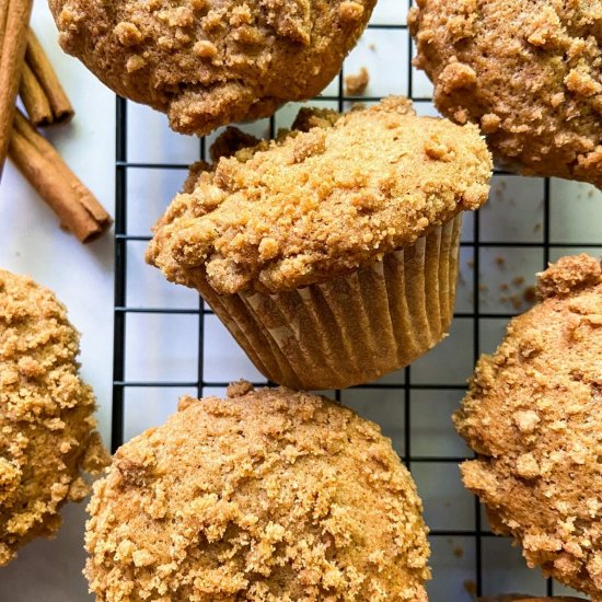 Cinnamon Streusel Muffins