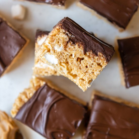 Peanut Butter Rice Krispie Treats