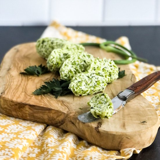 Garlic Scape Butter