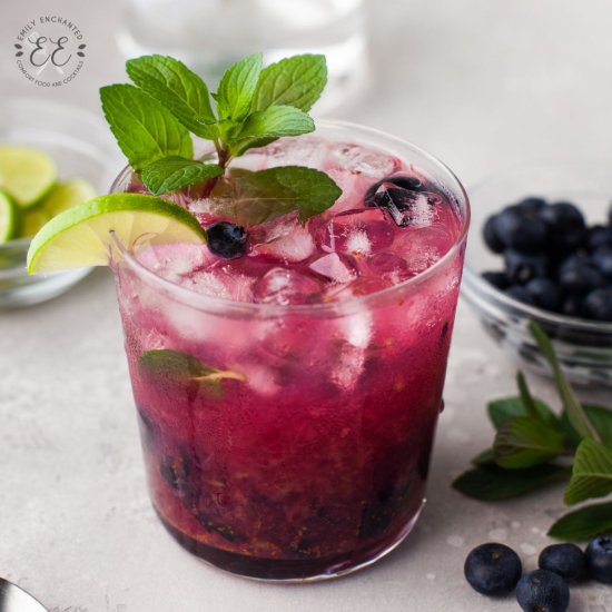 Blueberry Mojito