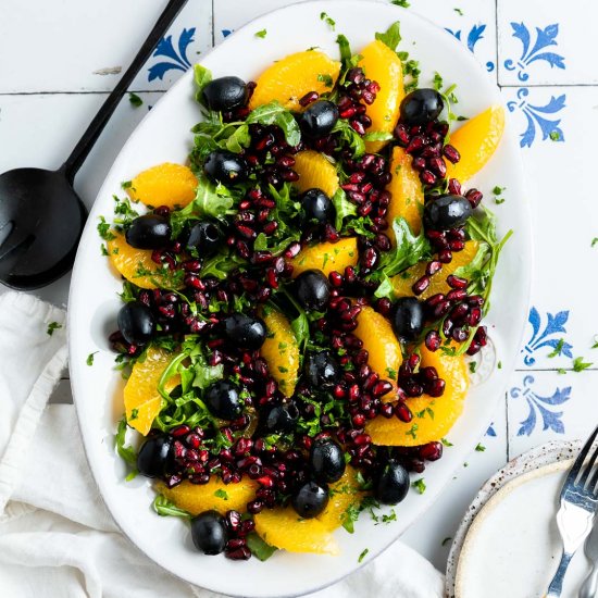 Orange Pomegranate Salad