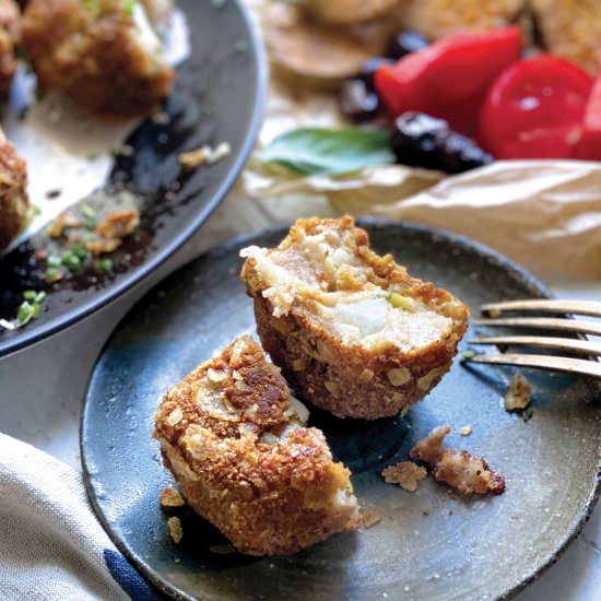 Potato Fritters With Feta