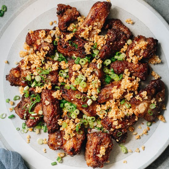 Air Fryer Garlic Ribs (蒜香排骨)