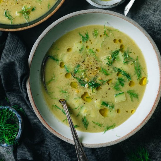 Chilled Fennel Soup