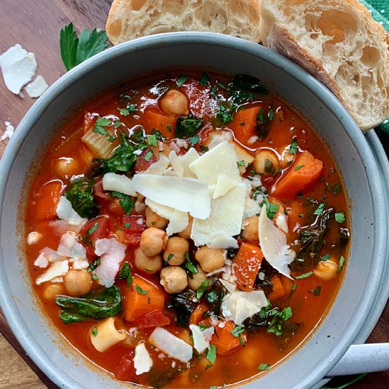 Easy Garbanzo Bean (chickpea) Soup