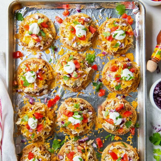 Mini Sheet Pan Tostadas