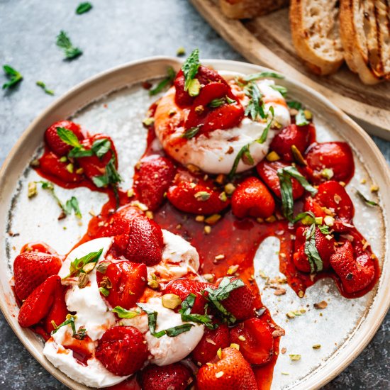 Balsamic Roasted Strawberries