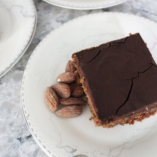 Almond Butter Cookie Bars