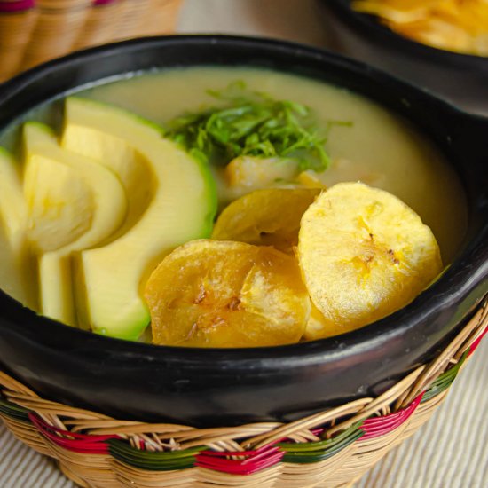 Colombian Green Plantain Soup