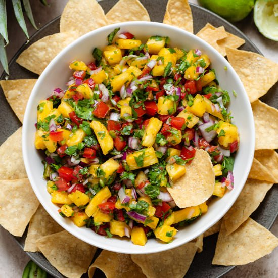 Pineapple Pico de Gallo