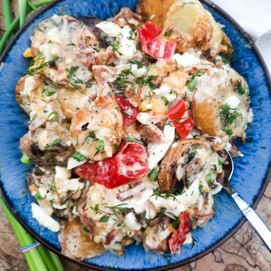 Grilled Potato Salad