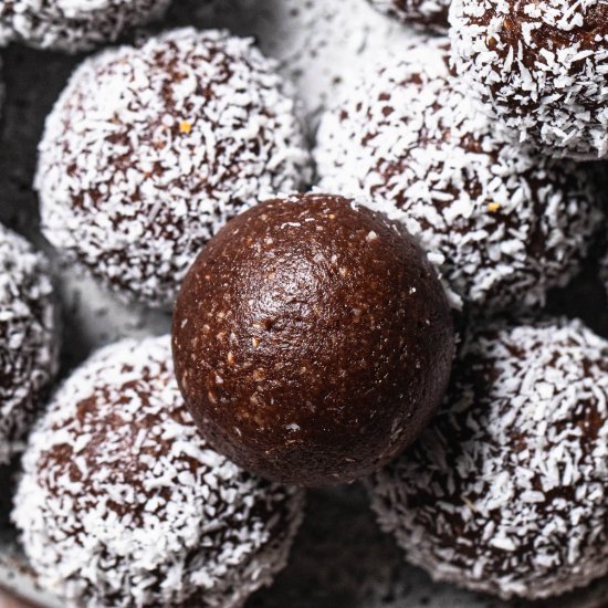 Nut Free Chocolate Bliss Balls