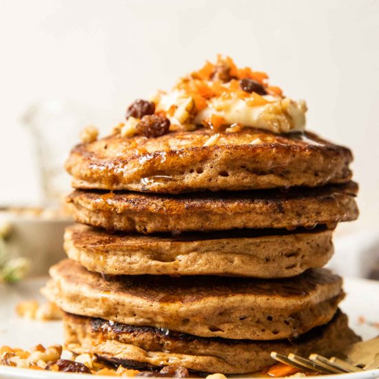 Carrot Cake Pancakes