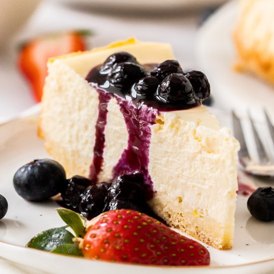 Baked Ricotta Cheesecake