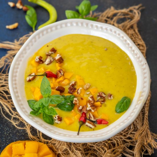 Mango Orange Gazpacho