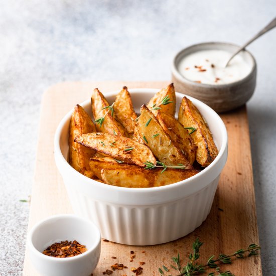 Baked Potato Wedges