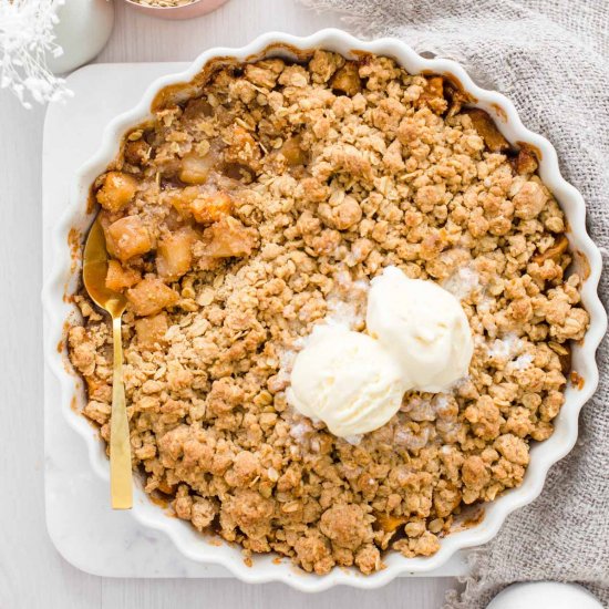 Quick & Easy Apple Crumble