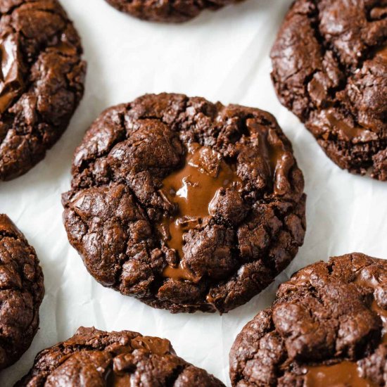 Bakery Style Dark Chocolate Cookies