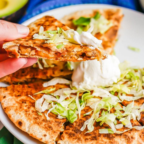 Chicken quesadillas