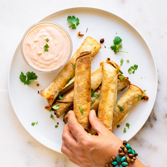 Air Fryer Taquitos