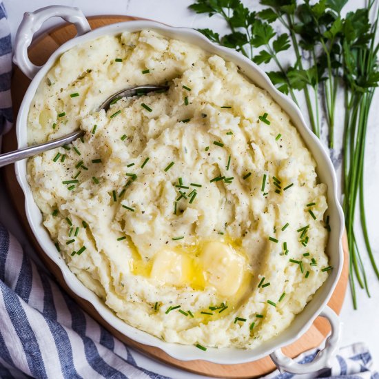 Boursin Mashed Potatoes