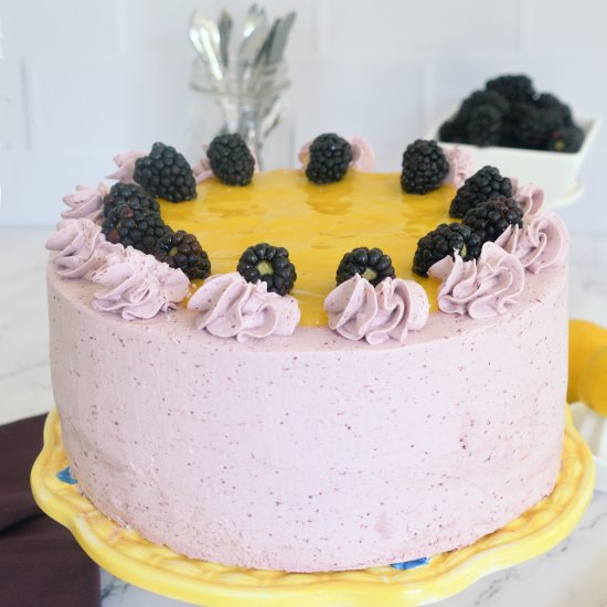 Blackberry Lemon Cake