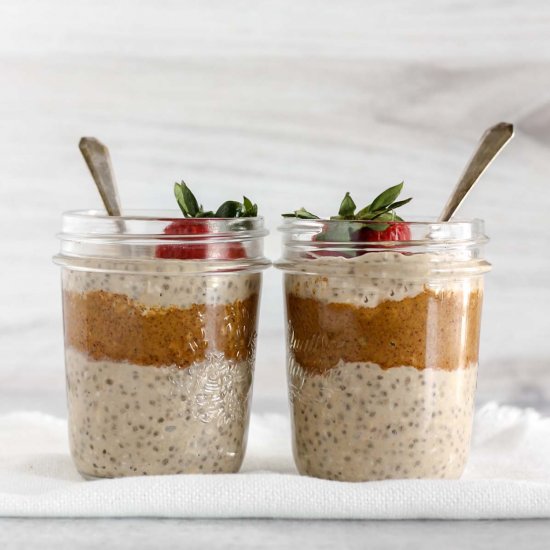 Overnight Oats with Protein Powder