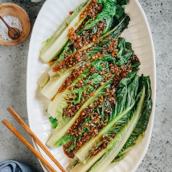 Cantonese Lettuce with Oyster Sauce