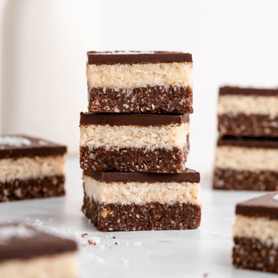 No-Bake Coconut Brownies