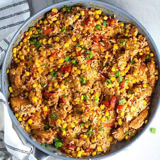 Mexican Marinated Chicken and Rice