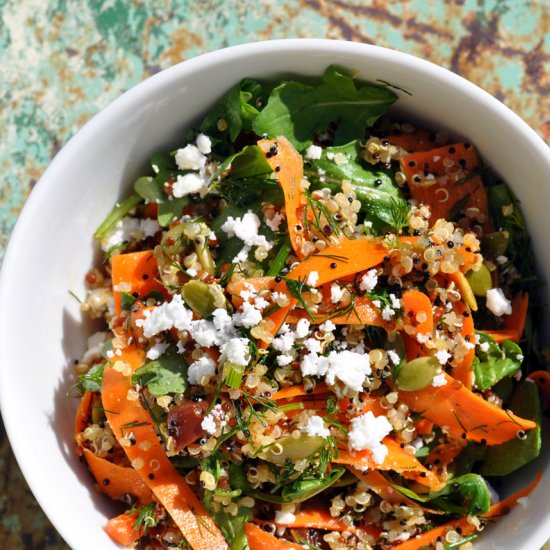 Carrot Quinoa Salad