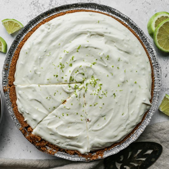 Gluten Free No Bake Key Lime Pie