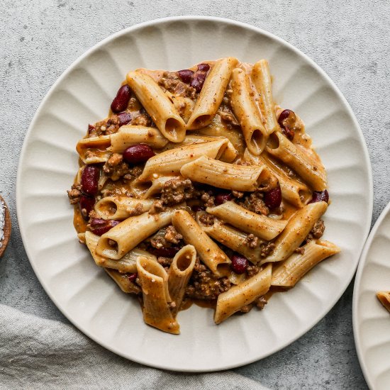 GF Instant Pot Chili Mac and Cheese