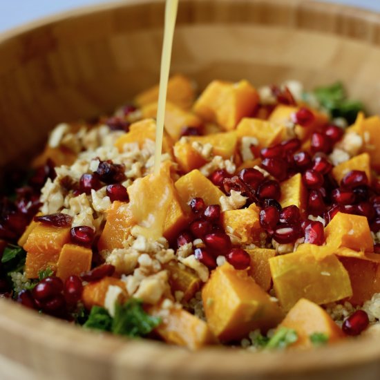 Quinoa, Kale and Squash Salad