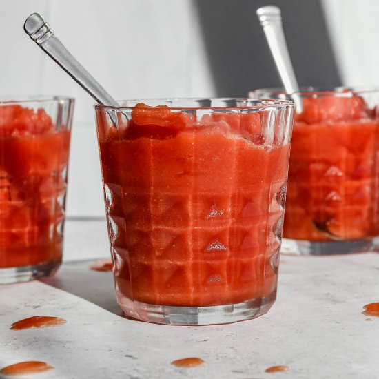 Frozen Watermelon Marg Mocktails