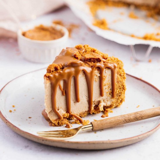 No-bake biscoff cheesecake