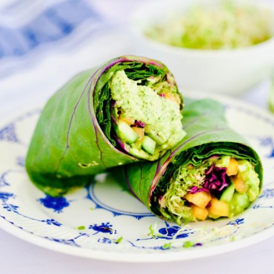 Raw Veggie Wraps