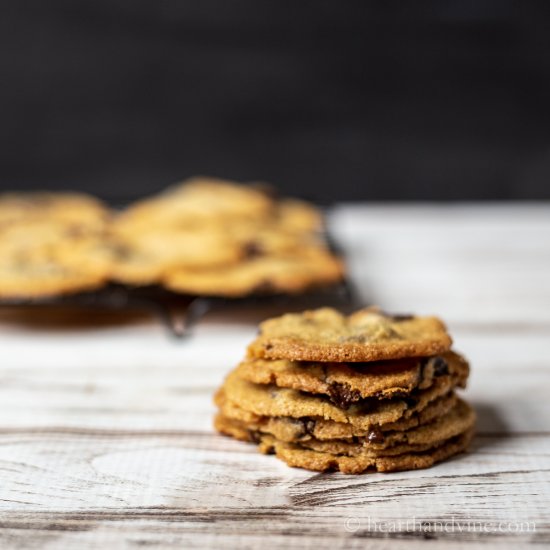 Almond Flour Chocolate Chip Cookies