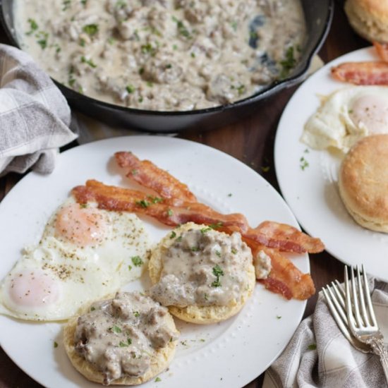 Best Sausage Gravy Recipe