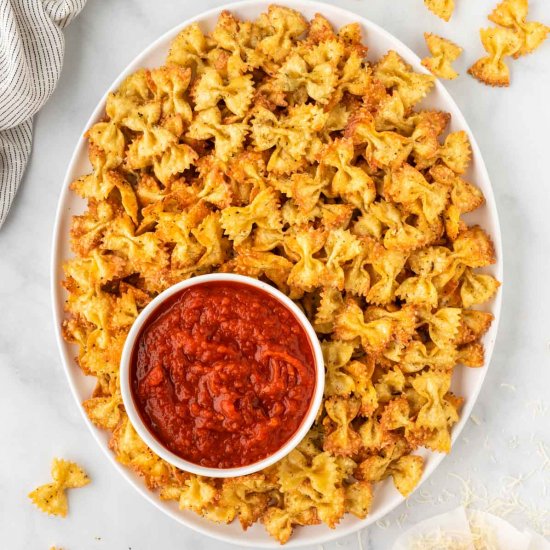 Air Fryer Pasta Chips