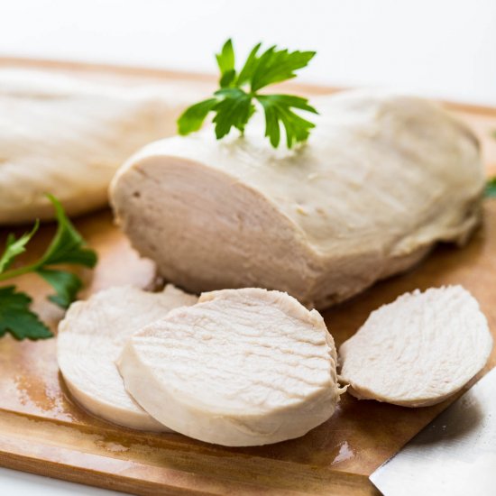 Poached Chicken Breasts