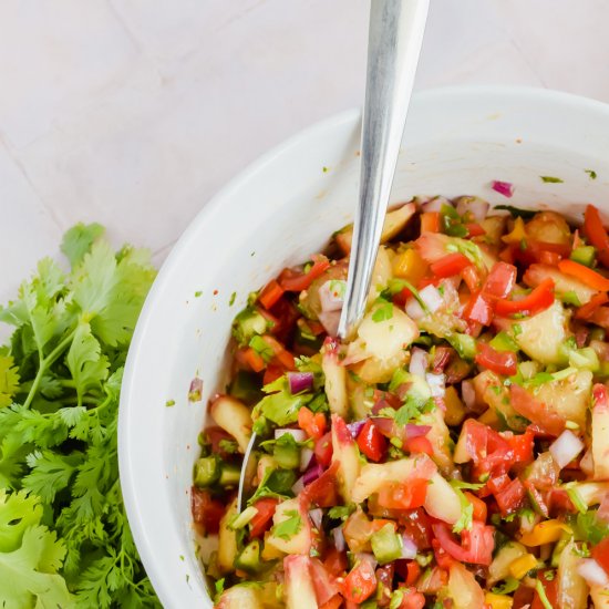 Peach Jalapeno Salsa