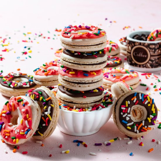 Donut Macarons