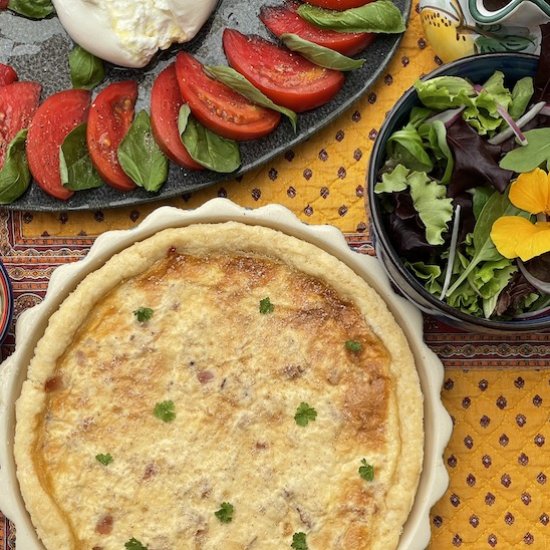 Gluten-Free Quiche Lorraine