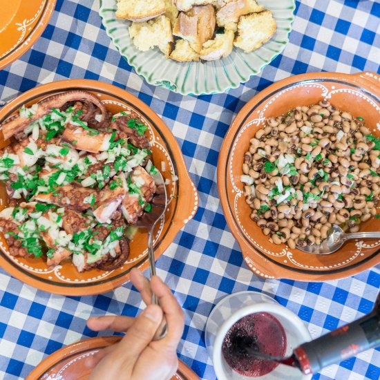 Portuguese Octopus Salad